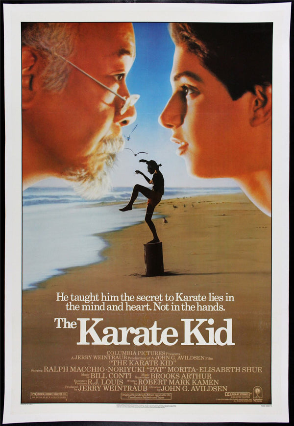 Original The Karate Kid movie poster