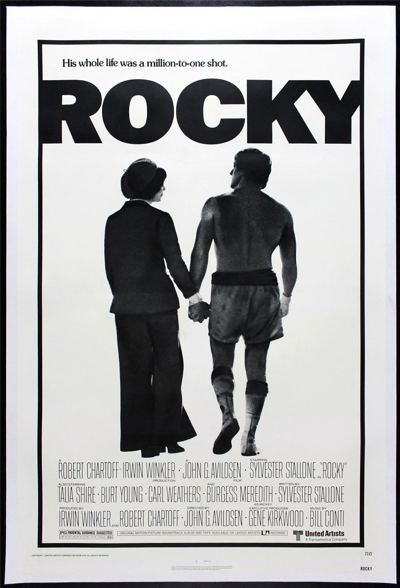 Original Rocky movie poster