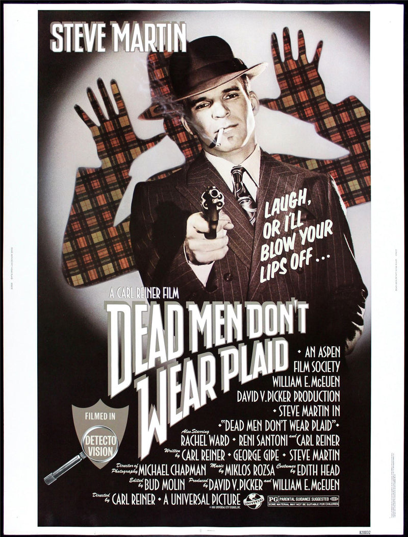 Original Dead Men Don't Wear Plaid movie poster