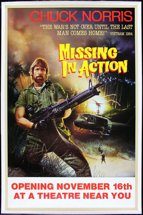 Original Missing in Action movie poster