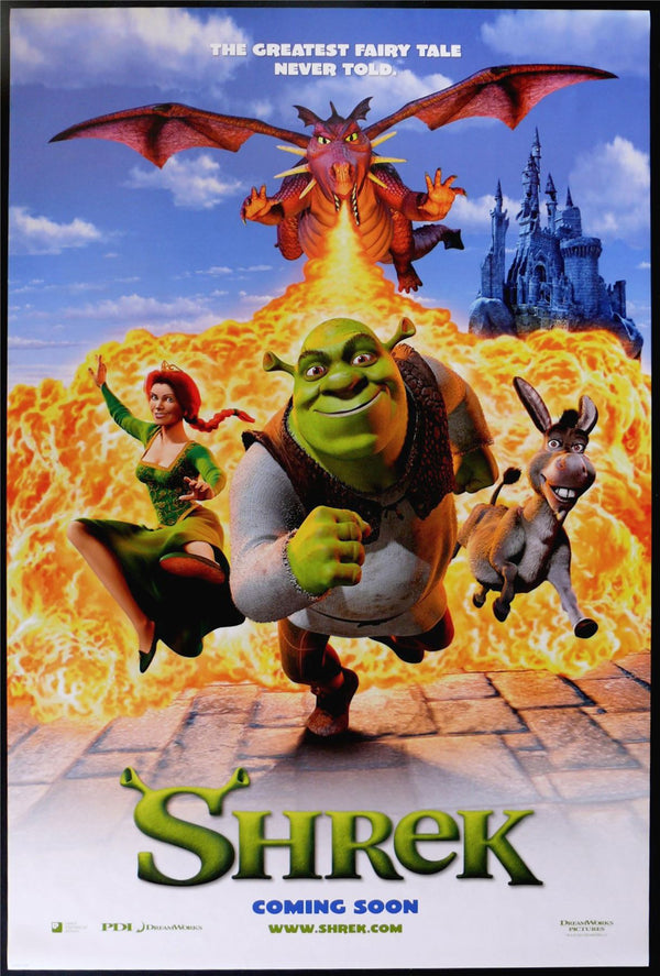 Original Shrek movie poster