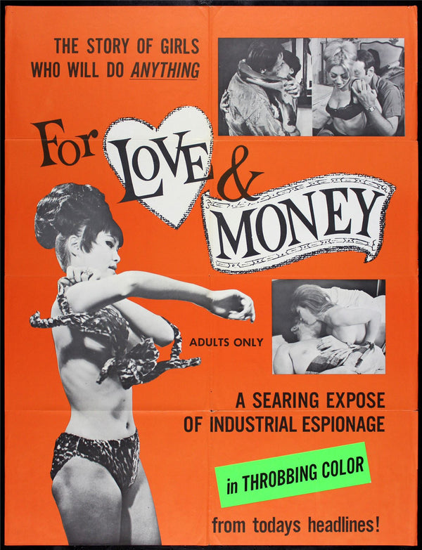 Original For Love & Money movie poster