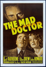 Original The Mad Doctor movie poster