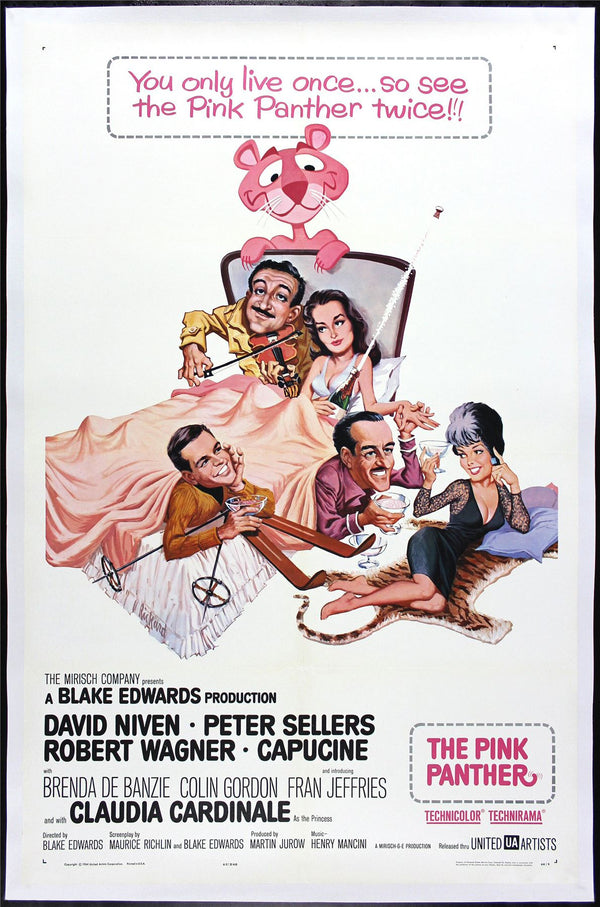 Original The Pink Panther movie poster
