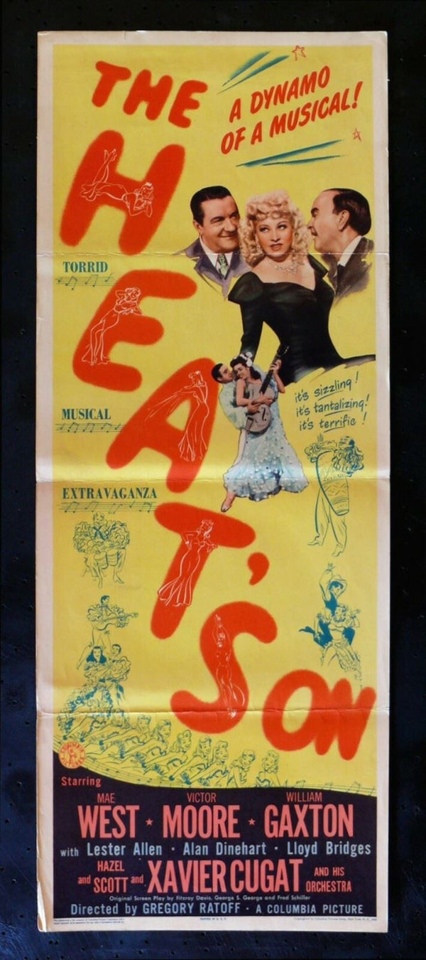 Original The Heat's On movie poster