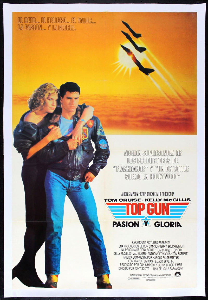Original Top Gun movie poster