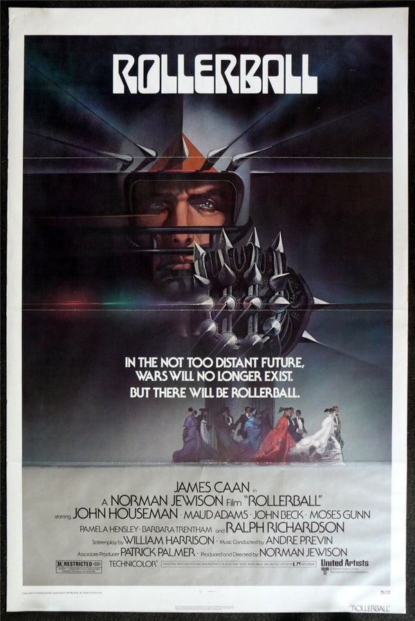 Original Rollerball movie poster