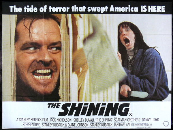Original The Shining movie poster