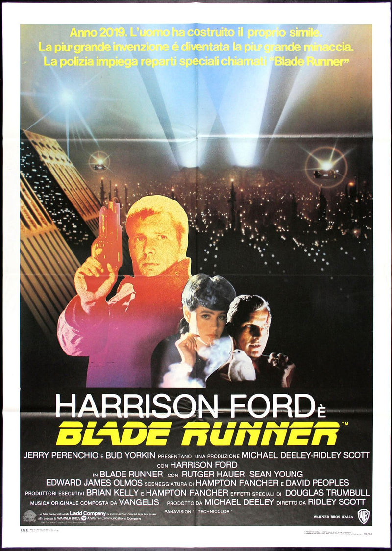 Original Blade Runner movie poster