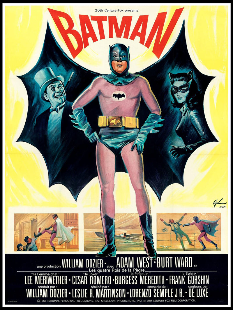 Original Batman movie poster