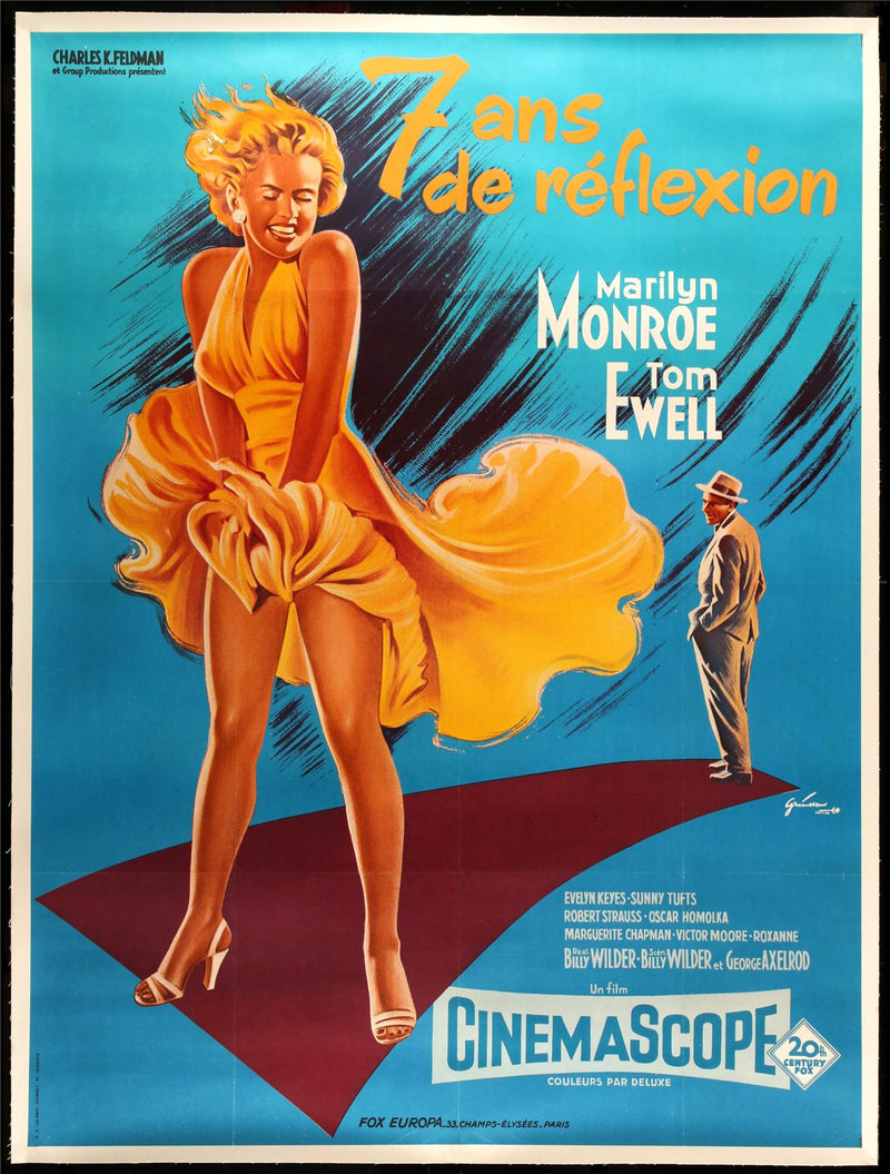 Original The Seven Year Itch movie poster