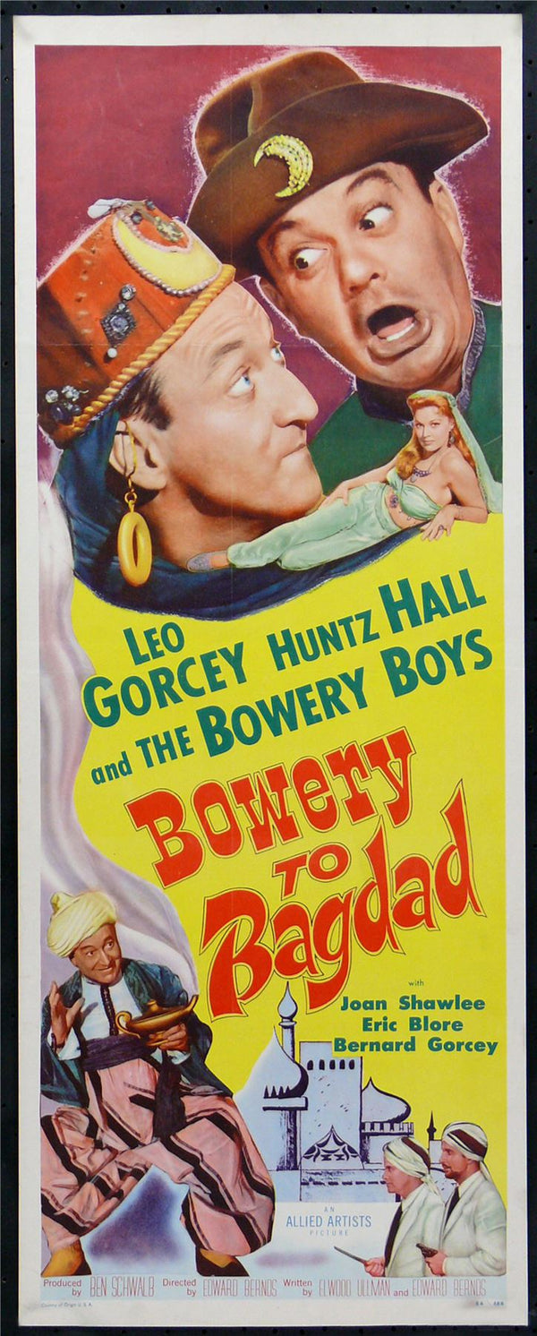 Original Bowery to Bagdad movie poster