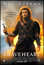 Original Braveheart movie poster