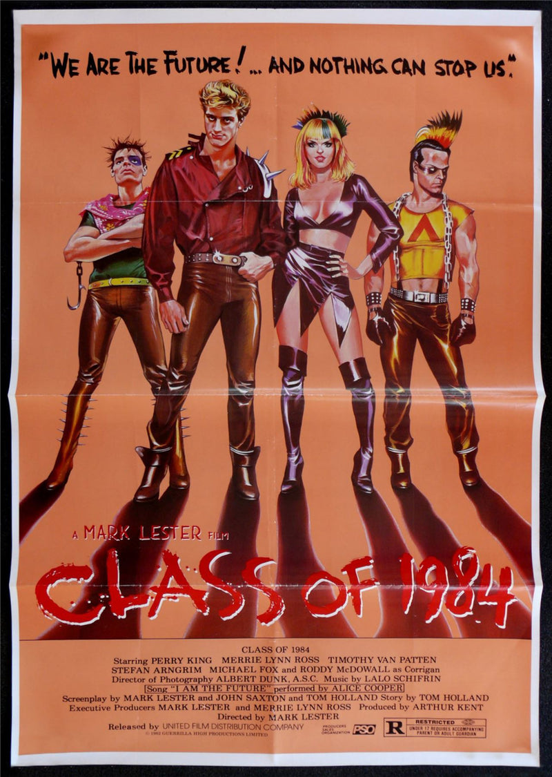 Original Class of 1984 movie poster