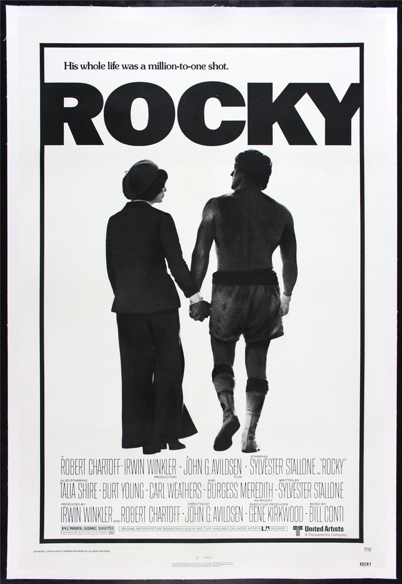Original Rocky movie poster