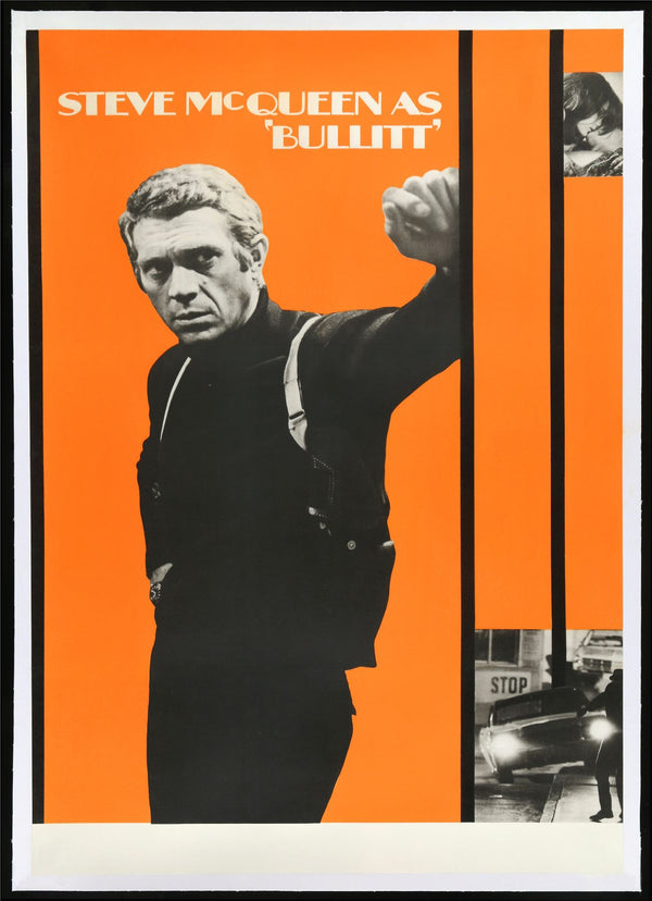 Original Bullitt movie poster