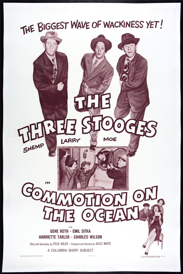 Original Commotion on the Ocean movie poster