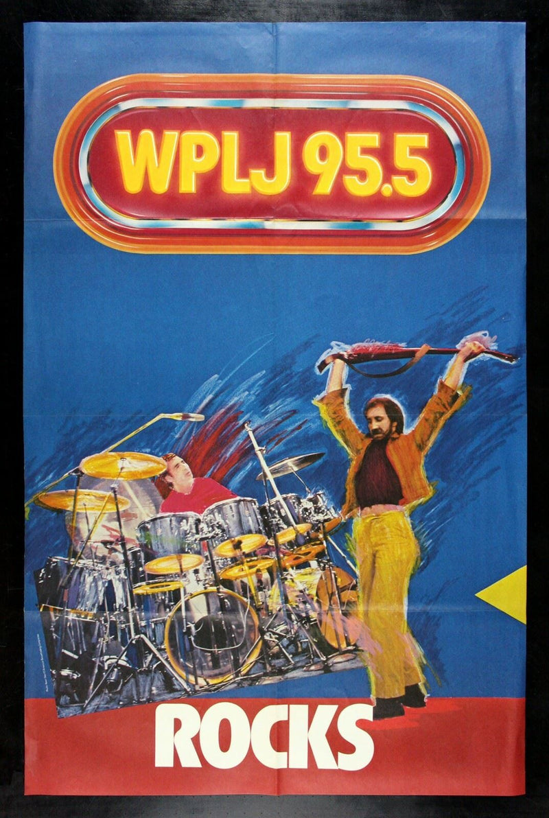 Original THE WHO ✯ WPLJ 95.5 movie poster