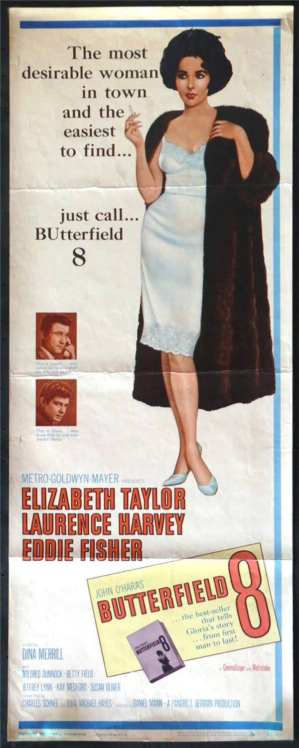 Original Butterfield 8 movie poster