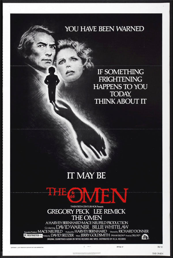 Original The Omen movie poster