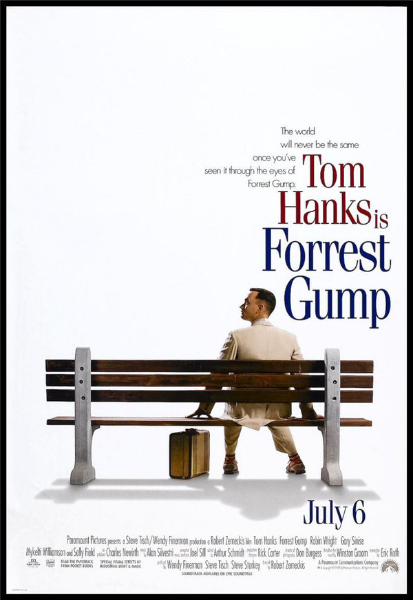 Original Forrest Gump movie poster