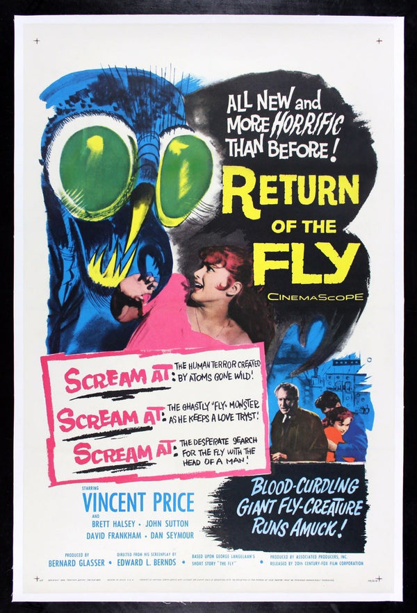 Original Return of the Fly movie poster