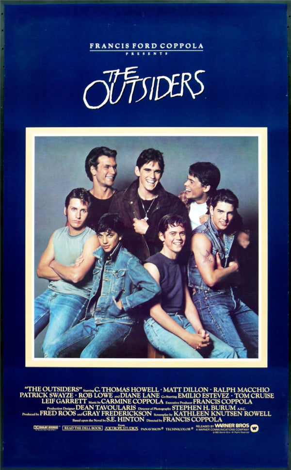 Original The Outsiders movie poster