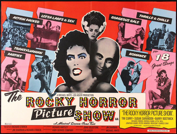 Original The Rocky Horror Picture Show movie poster
