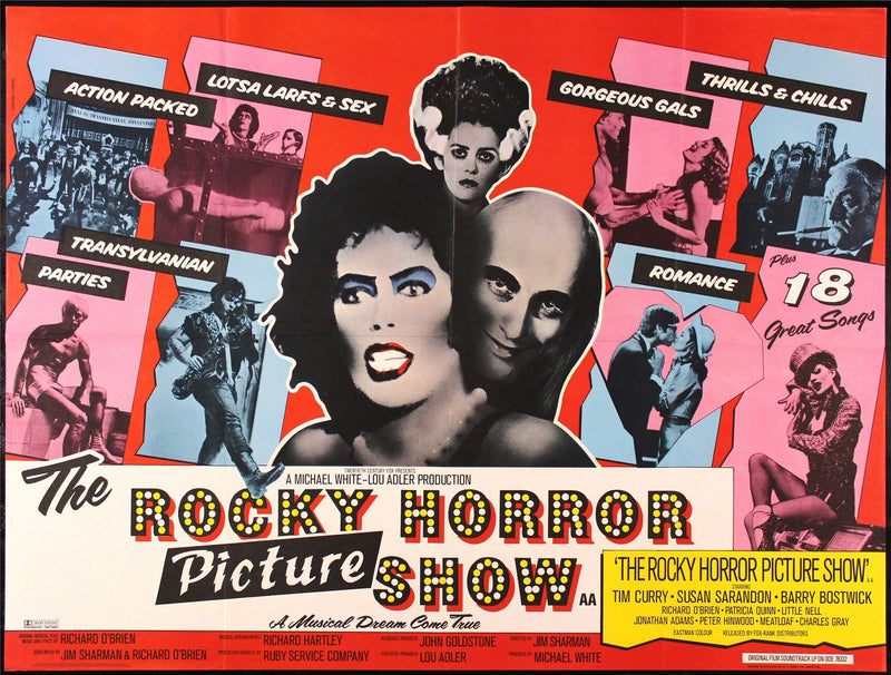 Original The Rocky Horror Picture Show movie poster