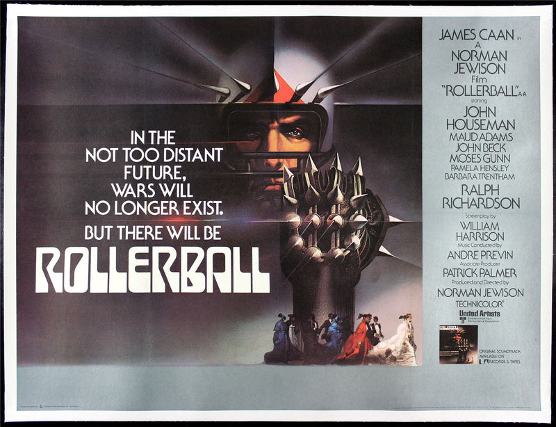 Original Rollerball movie poster