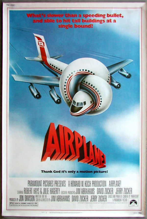 Original Airplane! movie poster