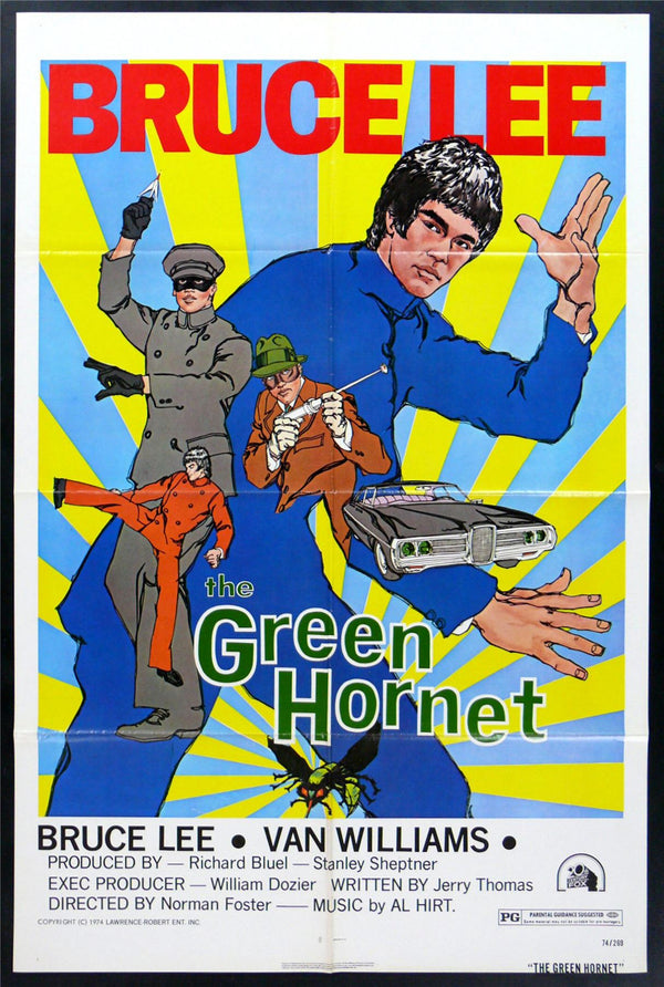 Original THE GREEN HORNET movie poster