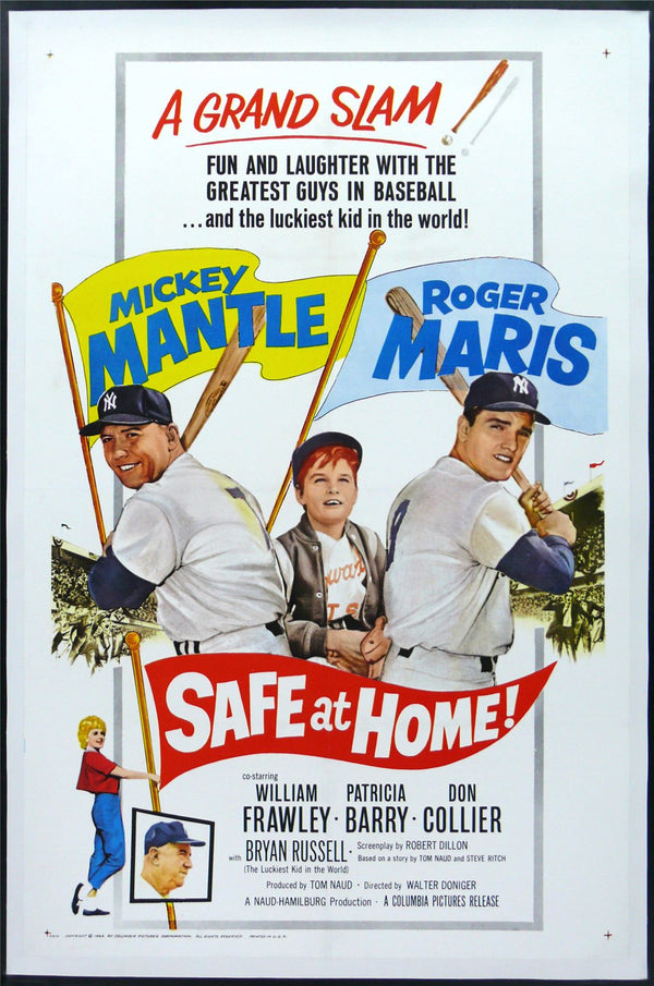 Original Safe at Home! movie poster