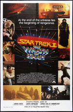 Original Star Trek II: The Wrath of Khan movie poster