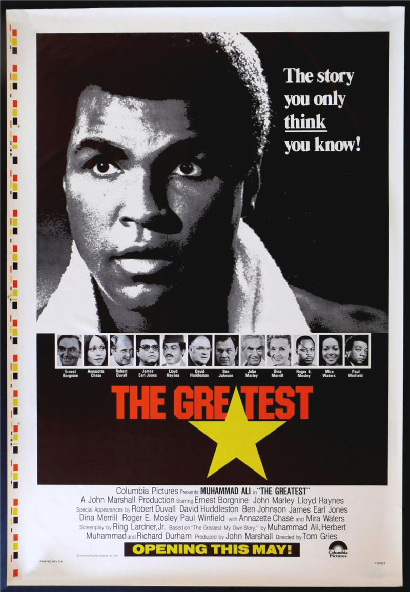 Original MUHAMMAD ALI THE GREATEST & EVEL KNIEVEL CineMasterpieces ORIGINAL MOVIE POSTER movie poster