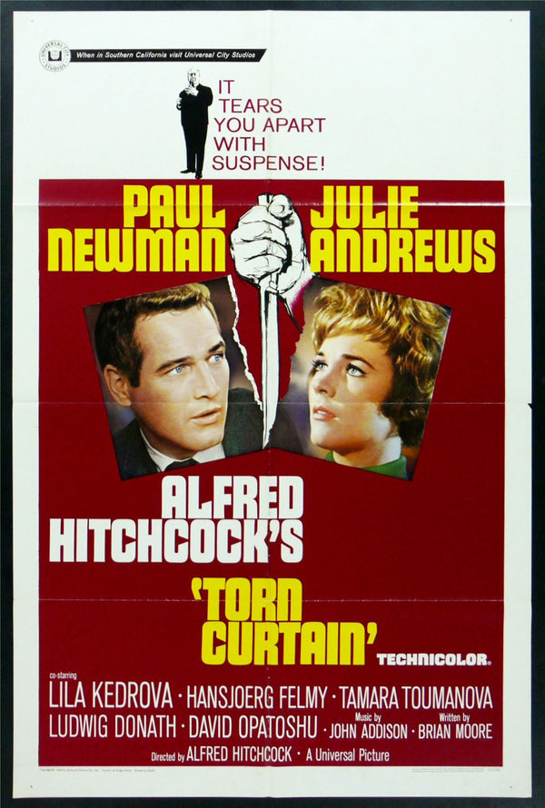 Original Torn Curtain movie poster