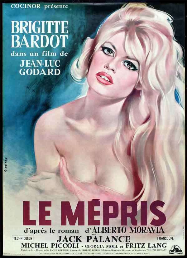 Original Le Mépris movie poster