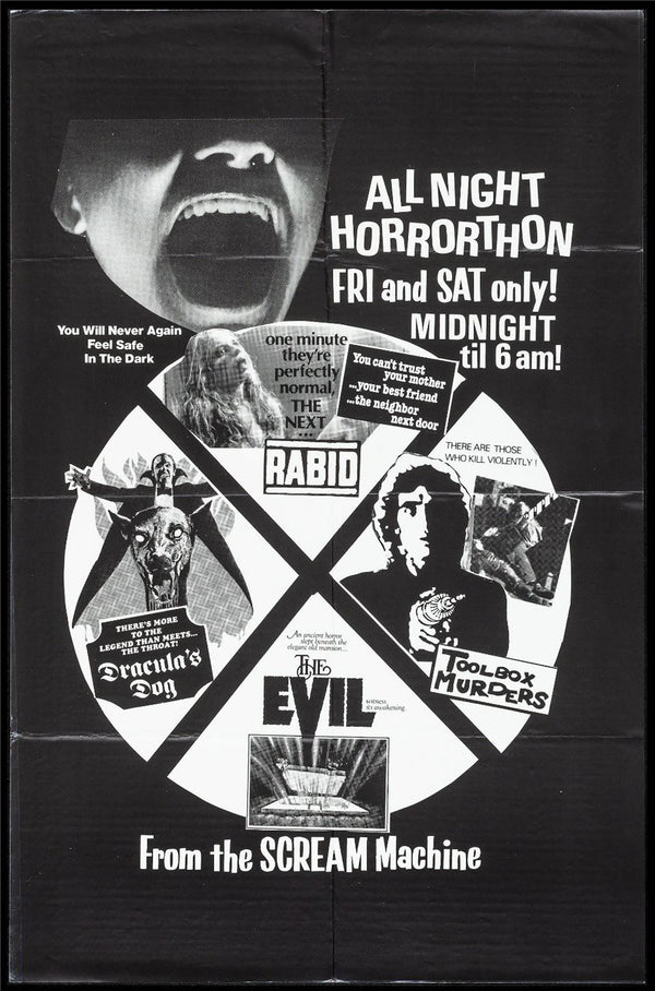 Original ALL NIGHT HORRORTHON movie poster