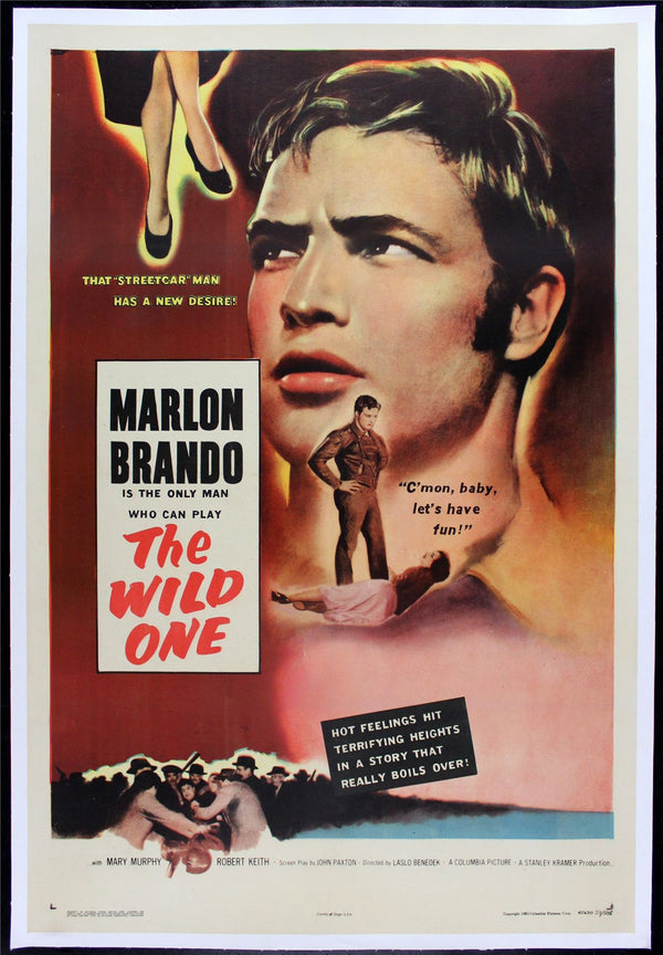 Original The Wild One movie poster