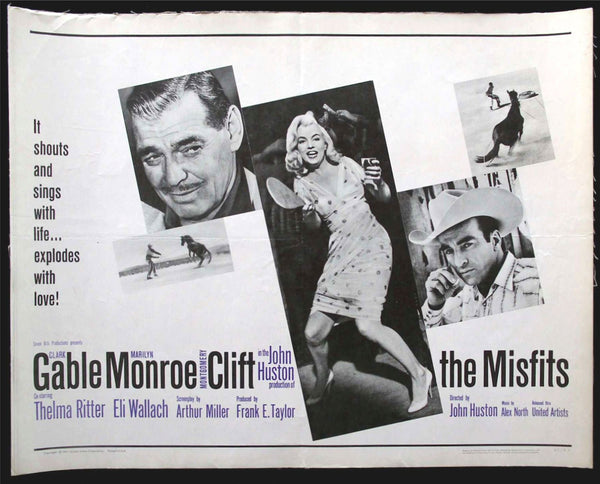 Original The Misfits movie poster
