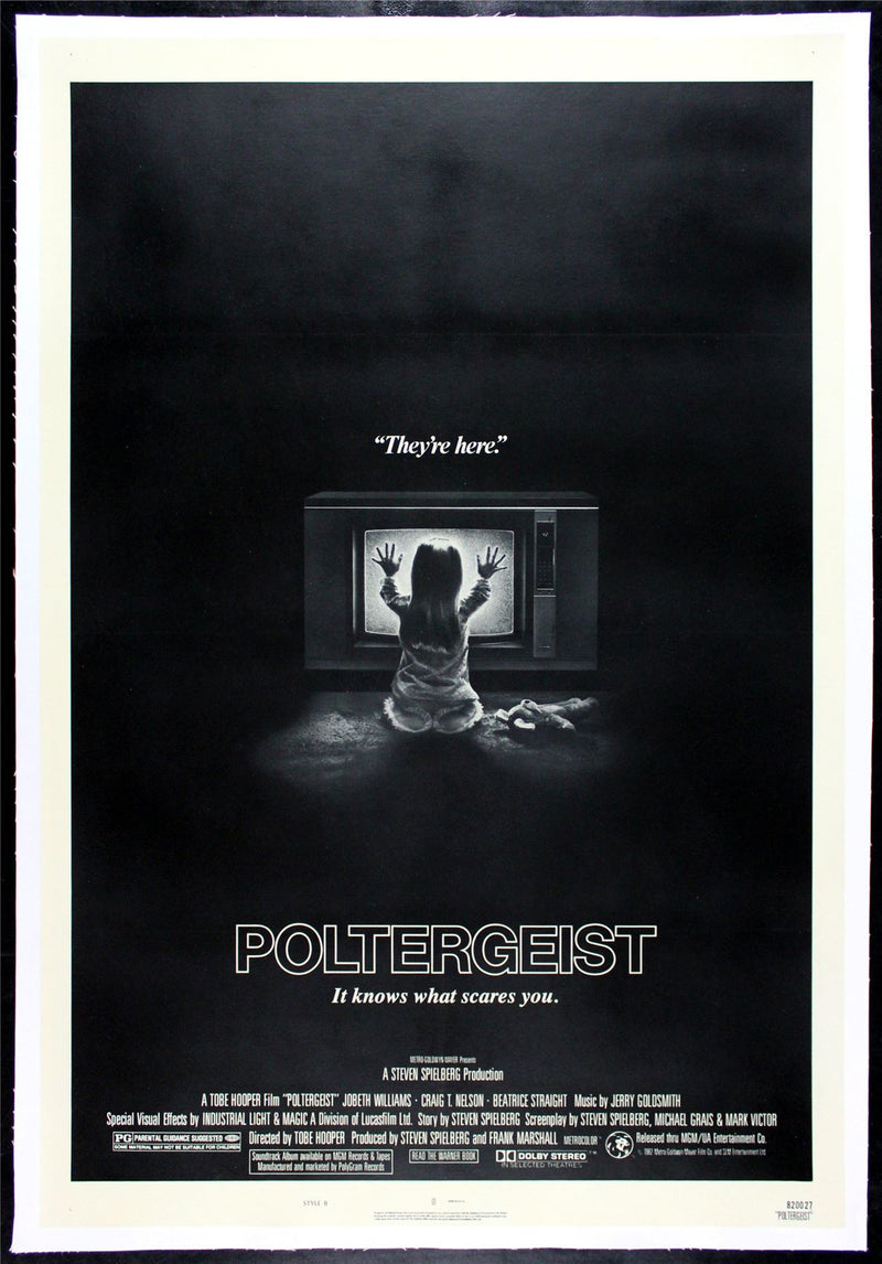Original Poltergeist movie poster