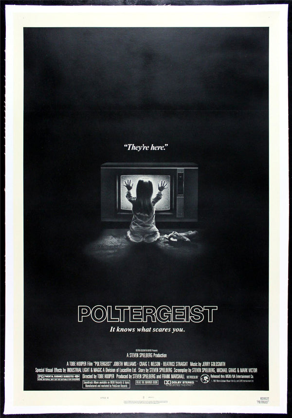 Original Poltergeist movie poster