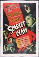 Original The Scarlet Claw movie poster