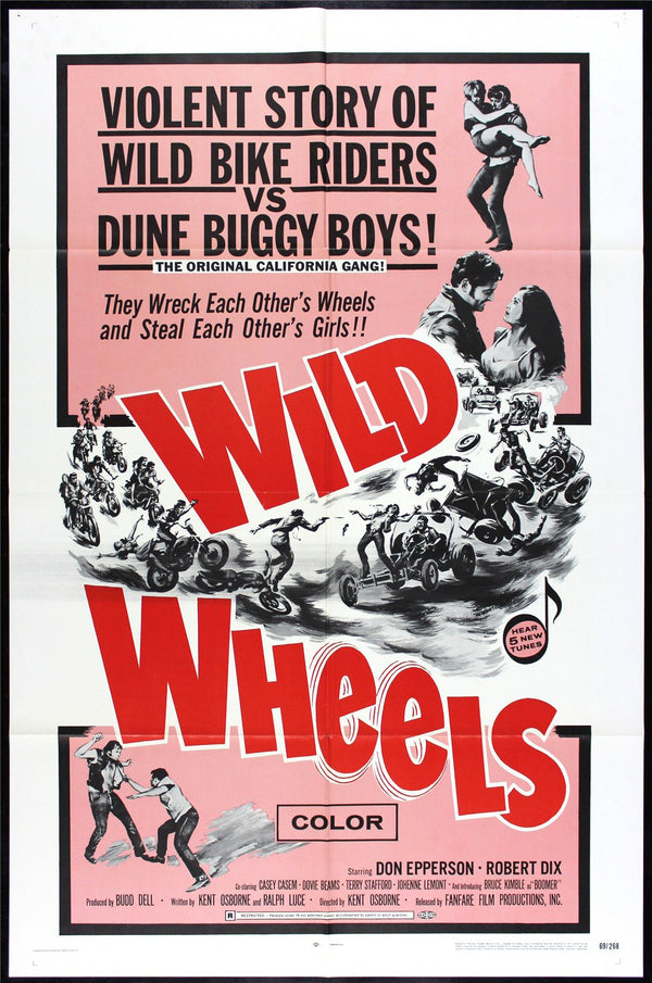 Original Wild Wheels movie poster