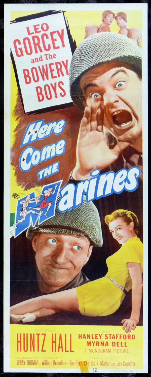 Original Here Come the Marines movie poster