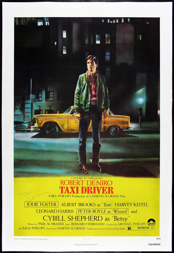 Original Taxi Driver movie poster