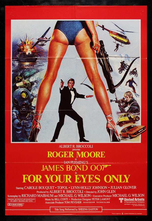 Original For Your Eyes Only movie poster