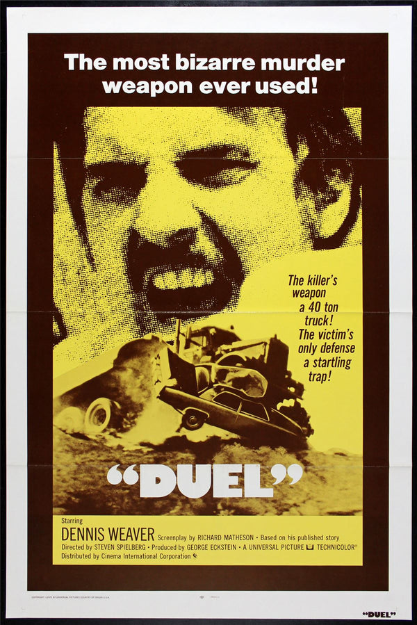Original Duel movie poster