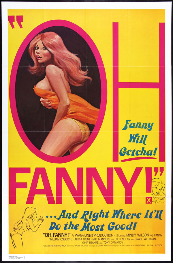Original Oh Fanny! movie poster