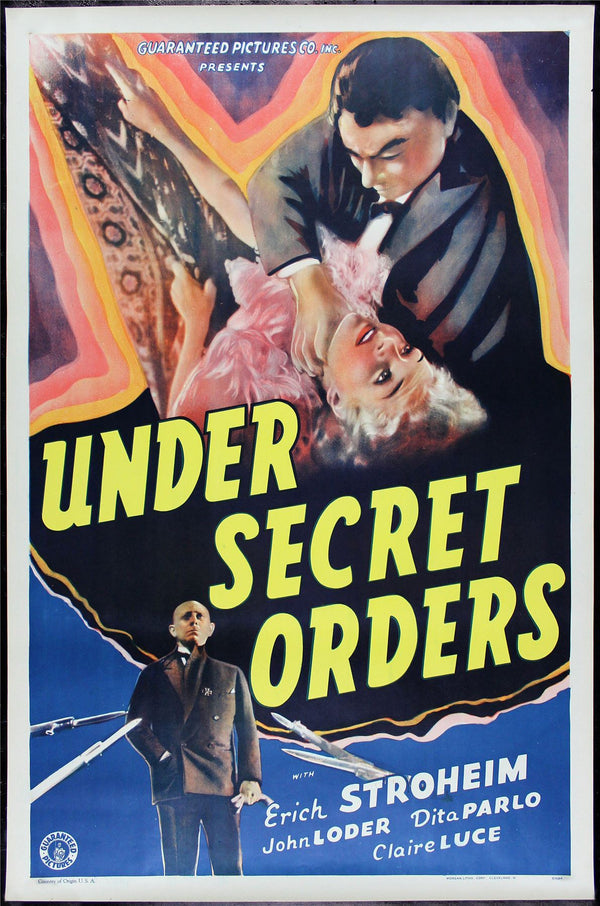 Original Under Secret Orders movie poster